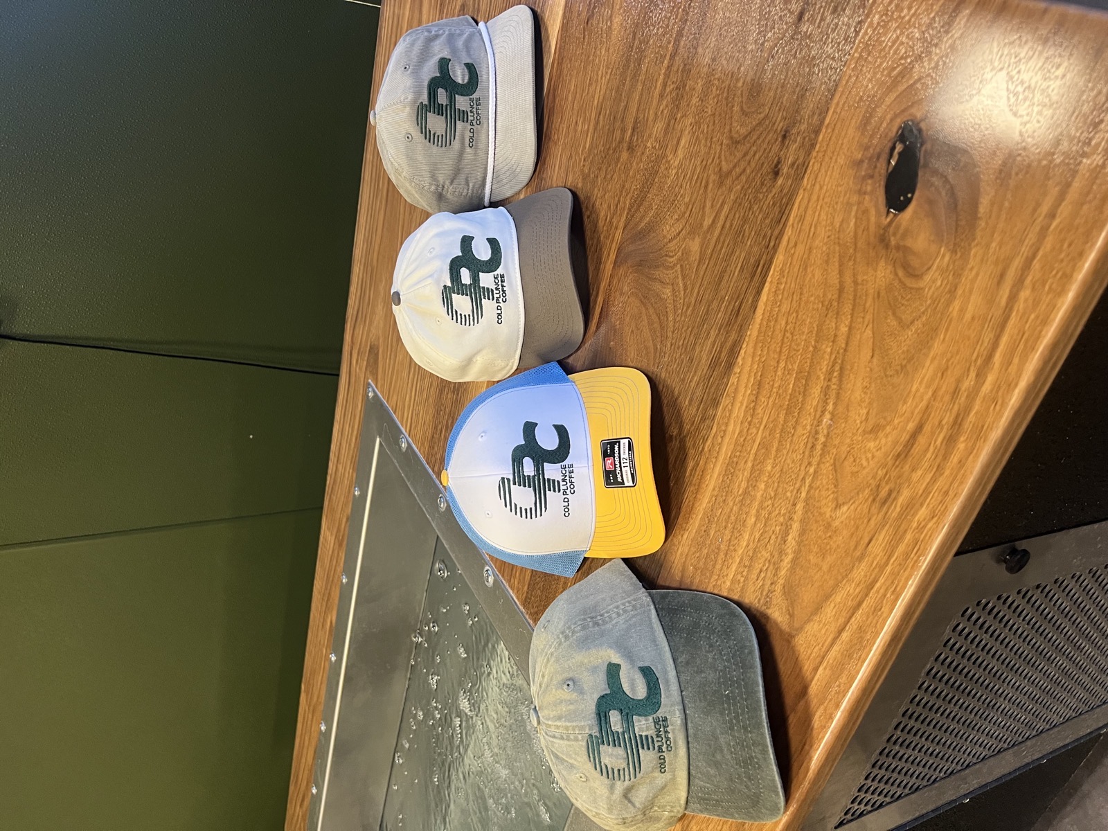 Cold Plunge Coffee 1st Edition Logo Hat